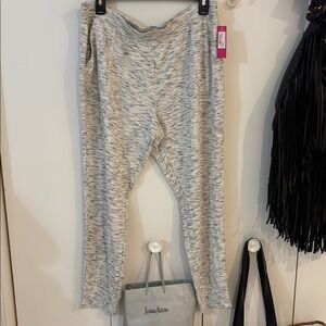Ambrielle New Sleepwear Pajamas joggers gray,L